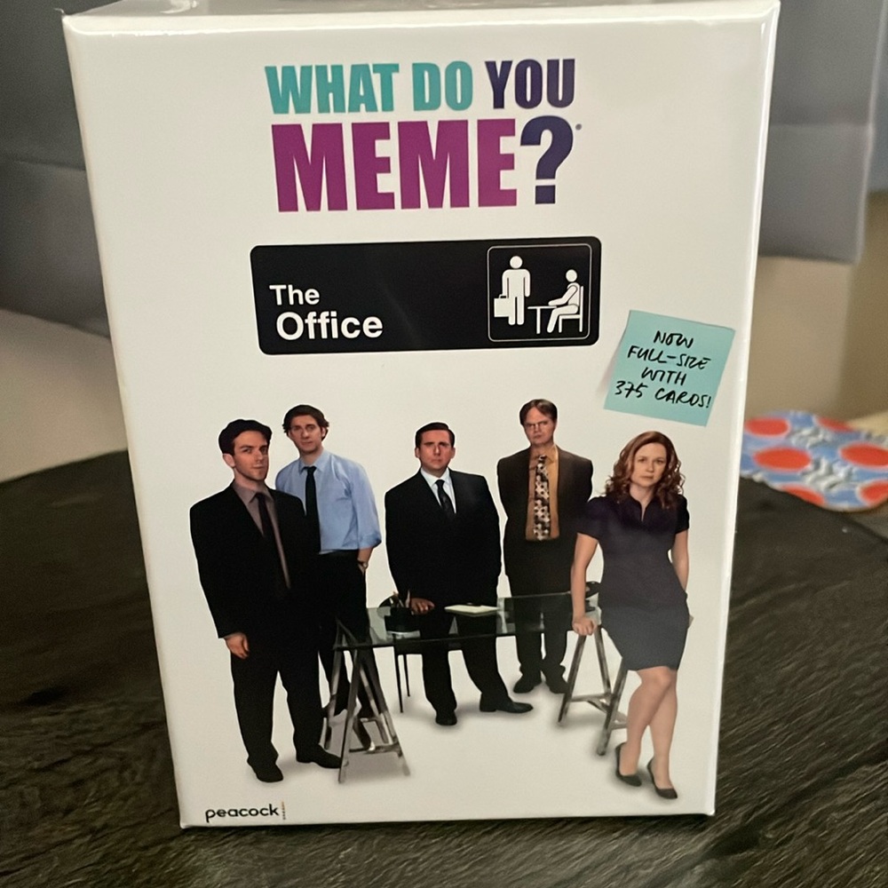 What Do You Meme? The Office Game. Brand new in box and shrink wrap. Age16+ new
